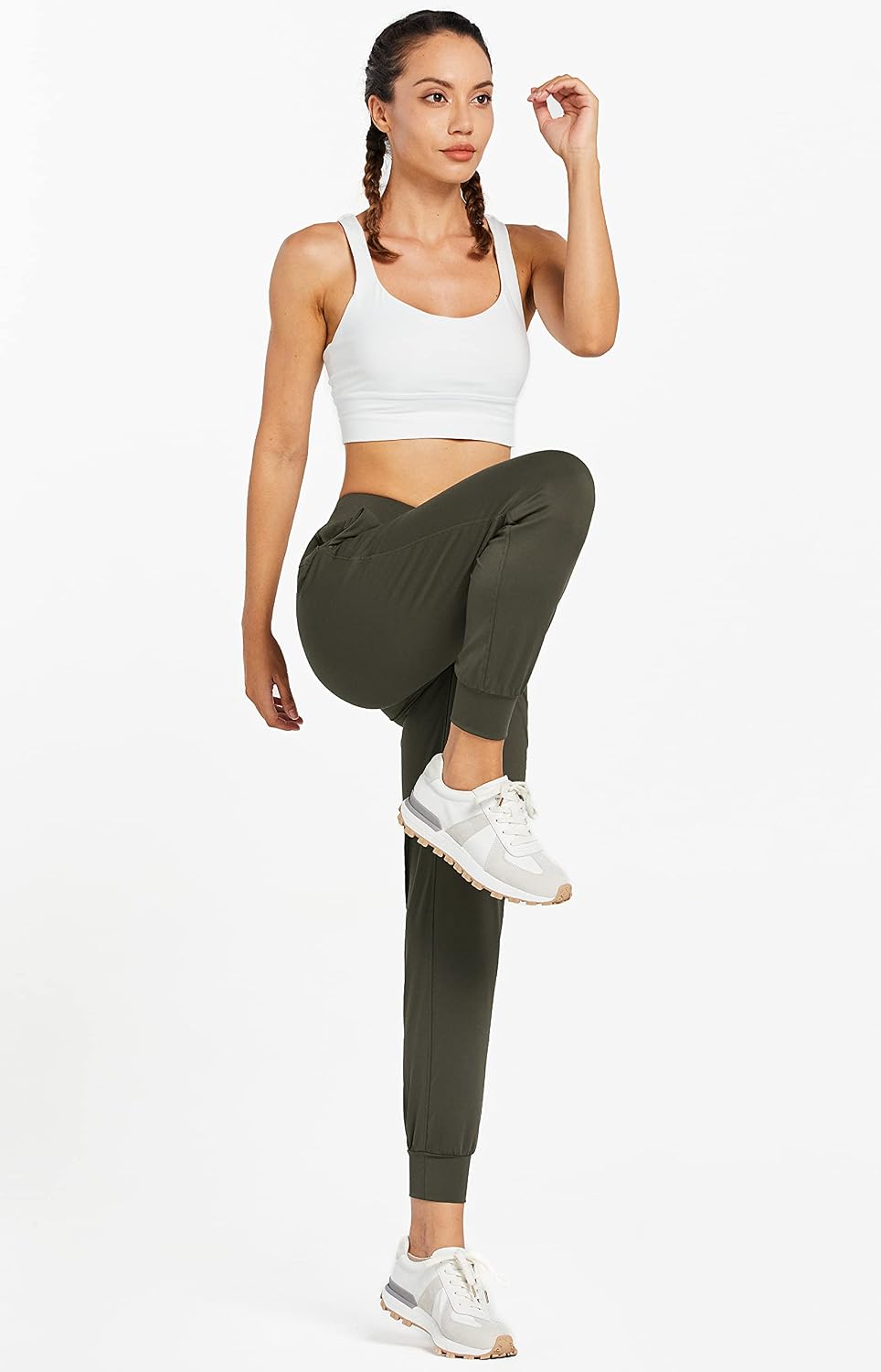 Thumbnail 3 de Libin Pantalon de Jogging Femme mi‑haute