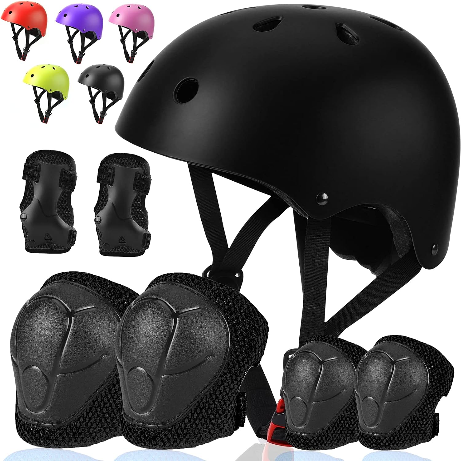 Detalle de ArgoHome MD-710-S-Blue Kids’ Helmet Set, CPSC/ASTM Certified with Pads