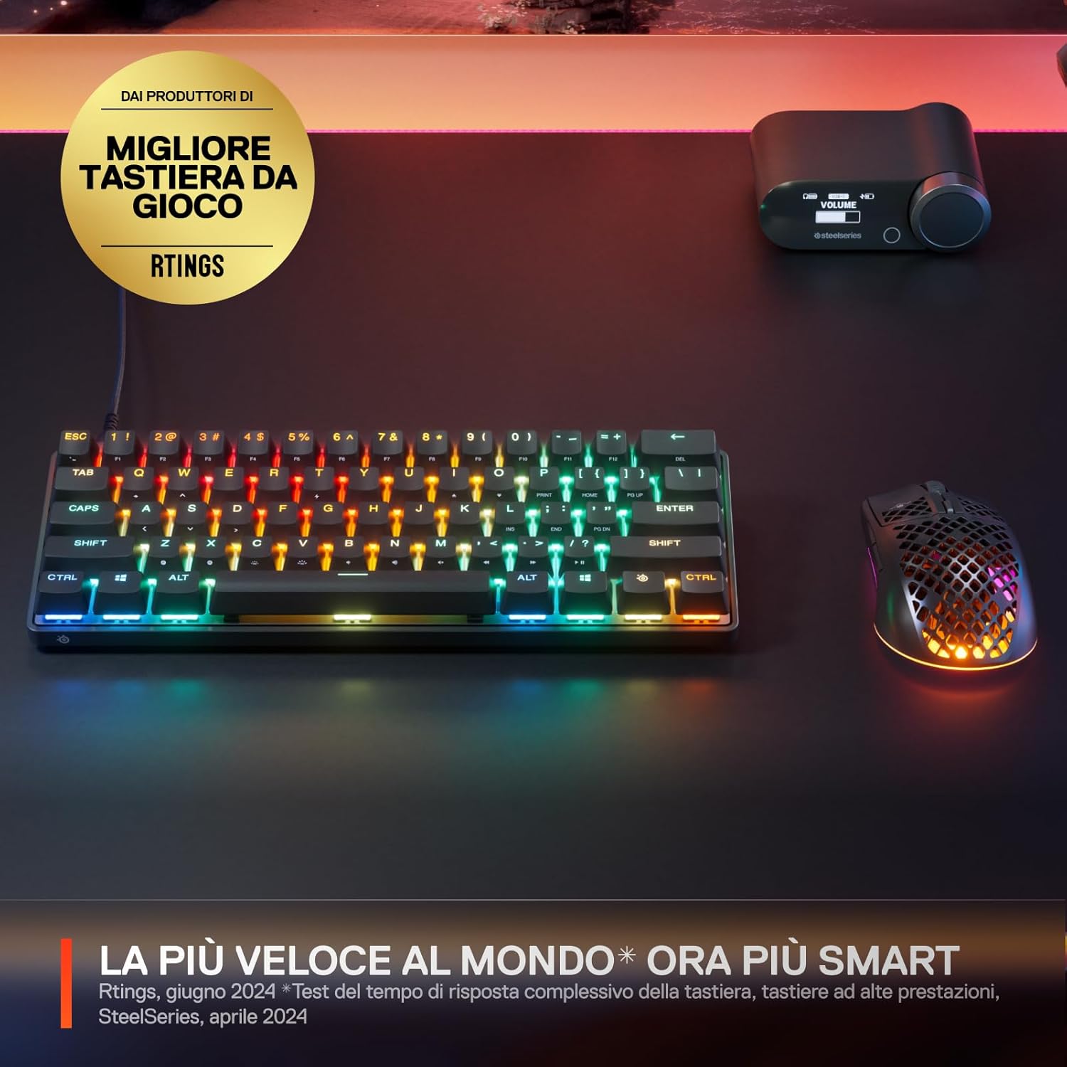 Thumbnail 1 de SteelSeries Apex Pro Mini Gen 3 tastiera ⌨