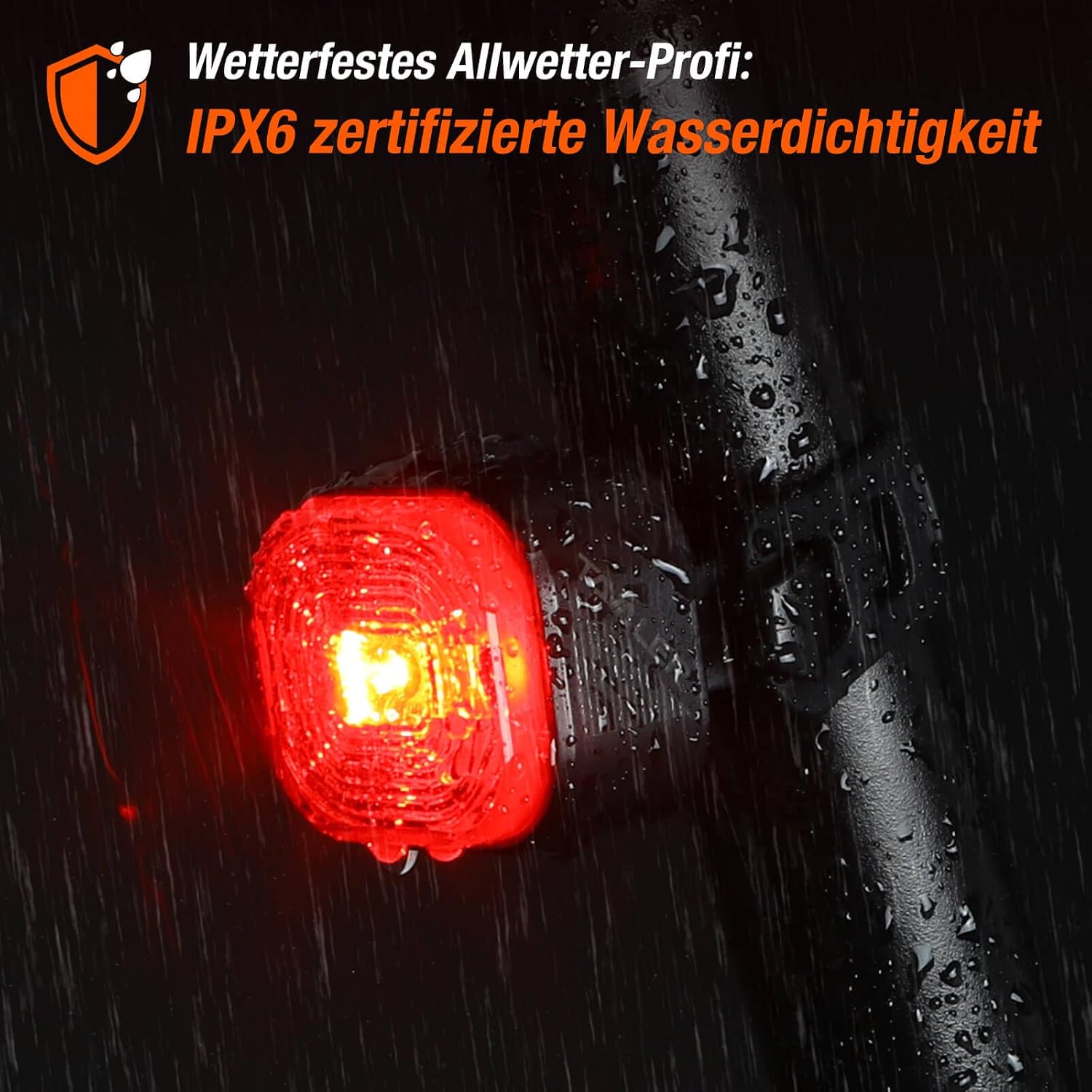 Detalle 1 de Tavaler Rücklicht LED Fahrrad mit 13 h