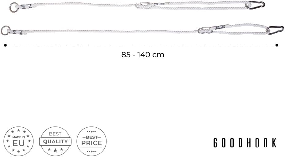 Detalle de MAMOI Corde de balançoire 50 kg 85–140 cm