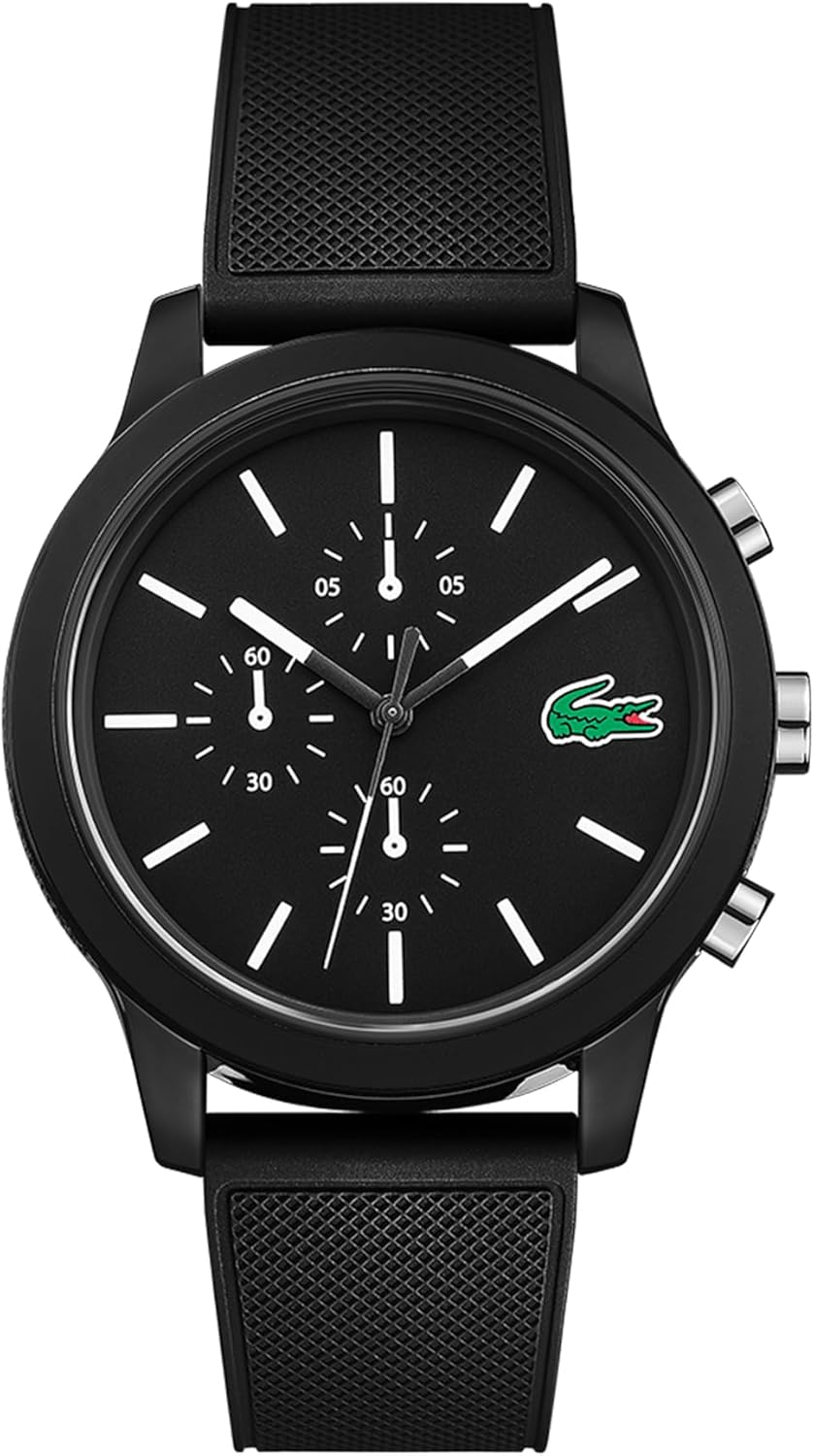 Thumbnail 6 de Lacoste Orologio da Uomo con Cronografo al Quarzo, Collezione Lacoste 12.12, Cinturino silicone bianco