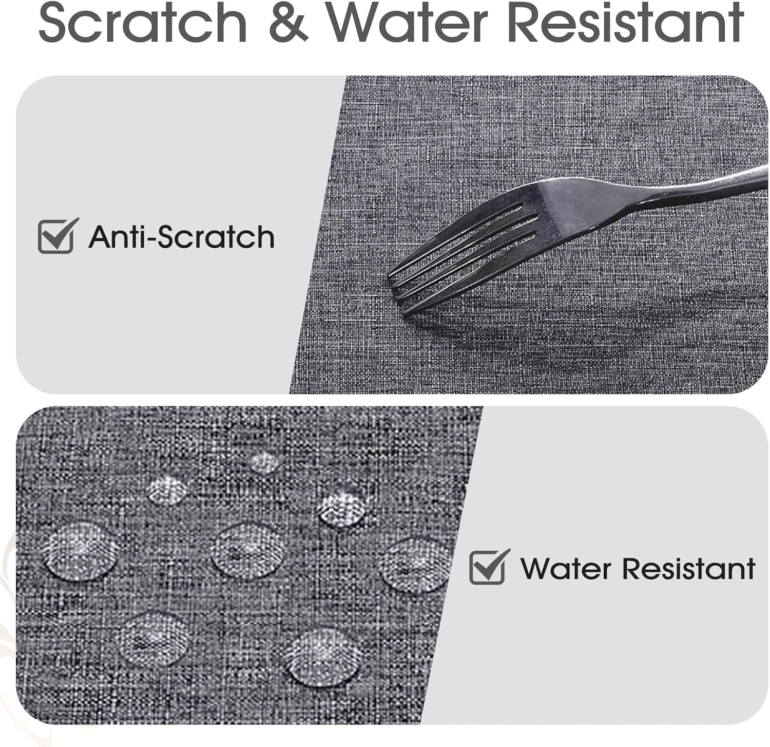 Detalle 2 de Veblandy Rectangle Tablecloth 52 x 70 Inch 🍽