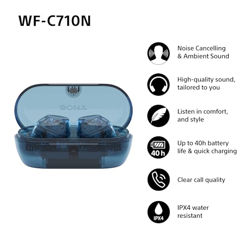 Thumbnail 1 de Sony WF-C710N Wireless Noise Cancelling Earbuds
