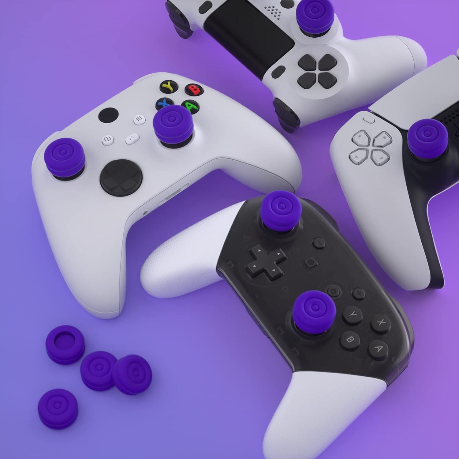Thumbnail 5 de PlayVital Thumbs Cushion Caps for PS5 4-pack