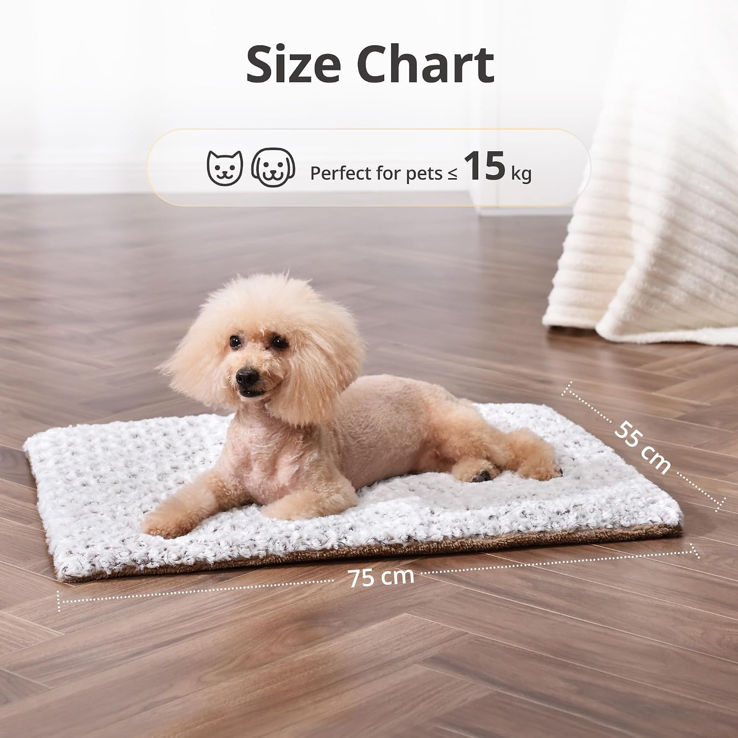 Thumbnail 5 de Petace Self Heating Cat Mat 75 x 55 cm