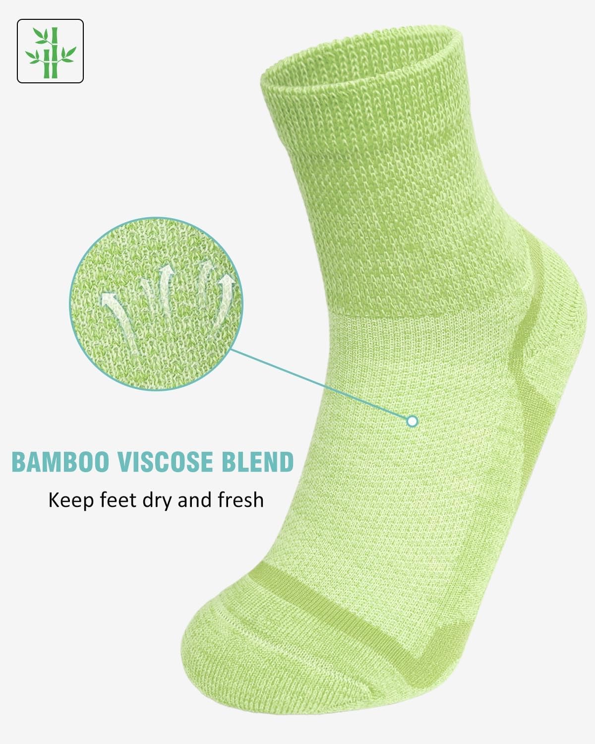 Thumbnail 3 de ZFSOCK Diabetic Socks Bamboo for Women