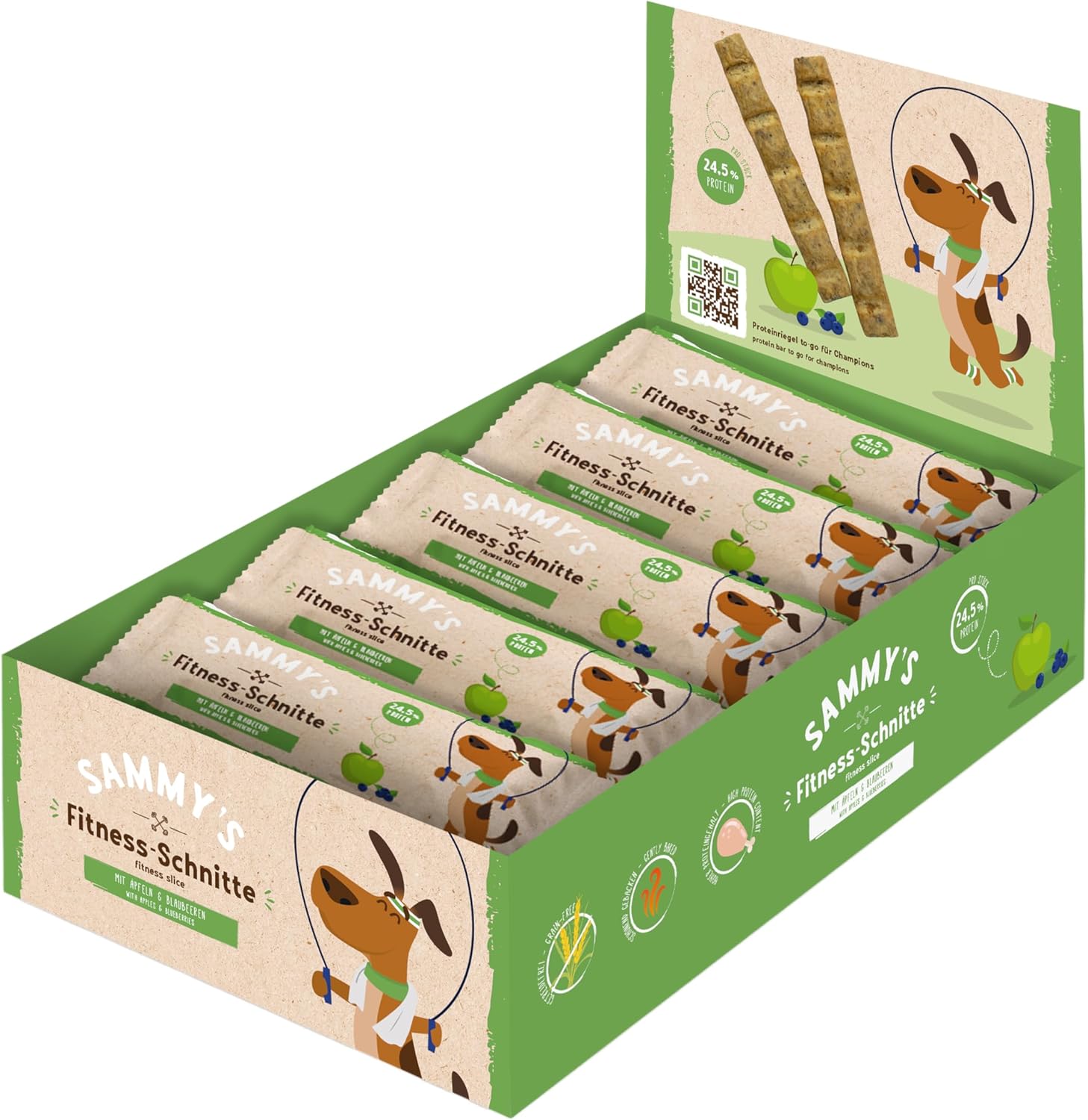 Thumbnail 5 de Sammy's Fitness Schnitte Proteinriegel 20×25g