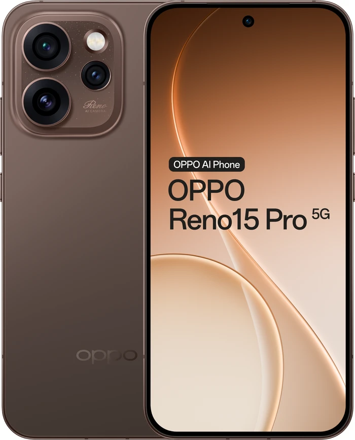 Thumbnail 2 de OPPO Reno15 Pro 512GB Braun 5G – Smartphone für scharfe Fotos, flüssiges Multitasking und großen Speicher