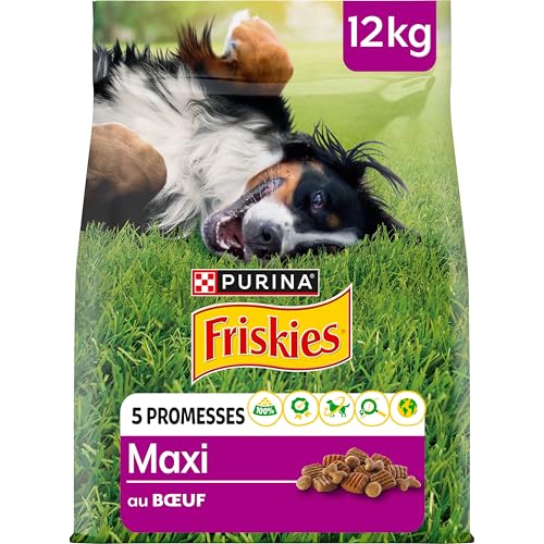 Thumbnail 6 de FRISKIES Maxi - Croquettes pour Chiens Adultes de Grande Taille au Bœuf (Sac 12 kg)