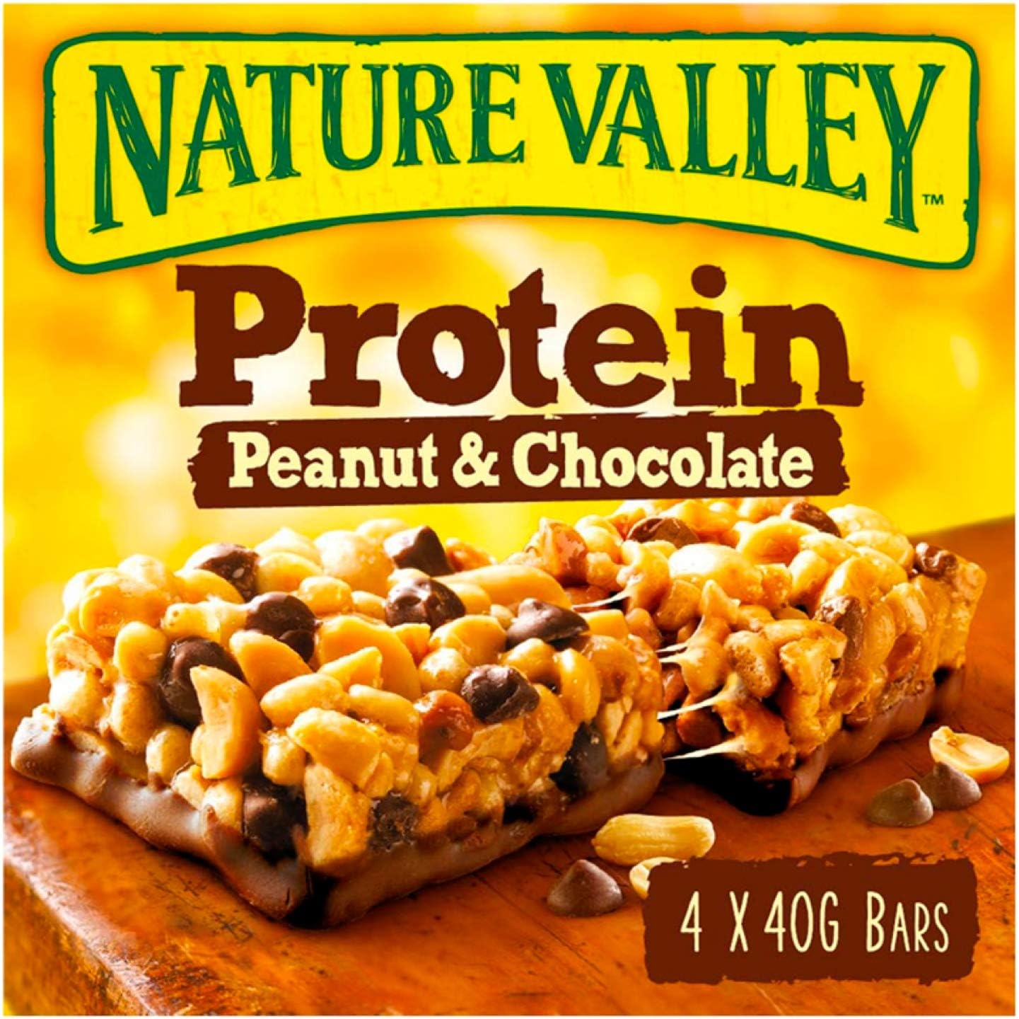 Thumbnail 1 de Nature Valley Protein Peanut & Chocolate Gluten Free Cereal Bars – 26 x 40g