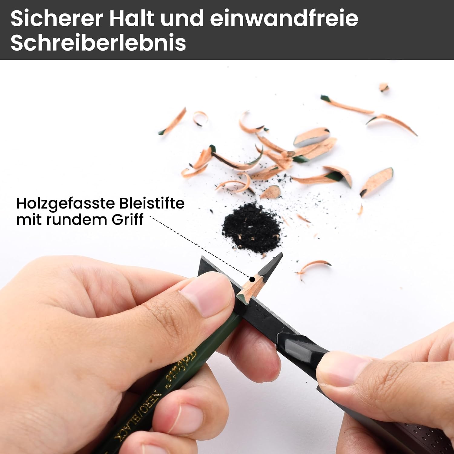 Detalle 1 de Zeichnungsset für Skizzen, 25 Bleistifte