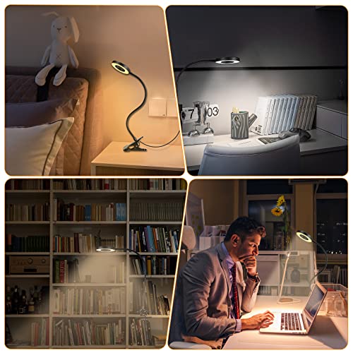 Thumbnail 5 de UNIFUN Clip On Reading Light: 3 Colour Modes, 10 Dimmable Brightness Levels, 48 LEDs