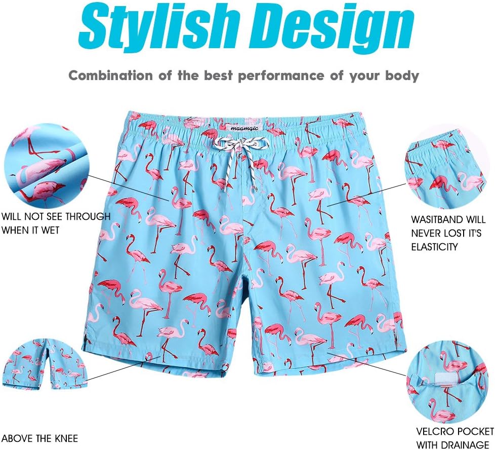 Thumbnail 4 de MaaMgic Men's Quick Dry Swim Shorts