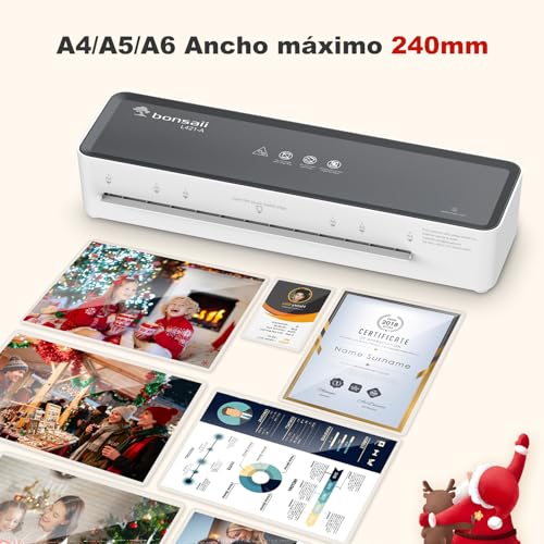 Thumbnail 3 de bonsaii L421-A Plastificadora A4 80-100 micrones 📠