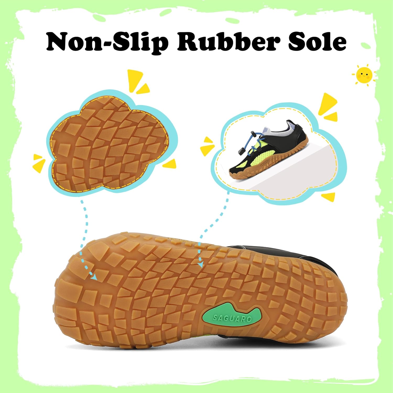 Thumbnail 4 de SAGUARO Barfußschuhe Kinder Größe 24–36