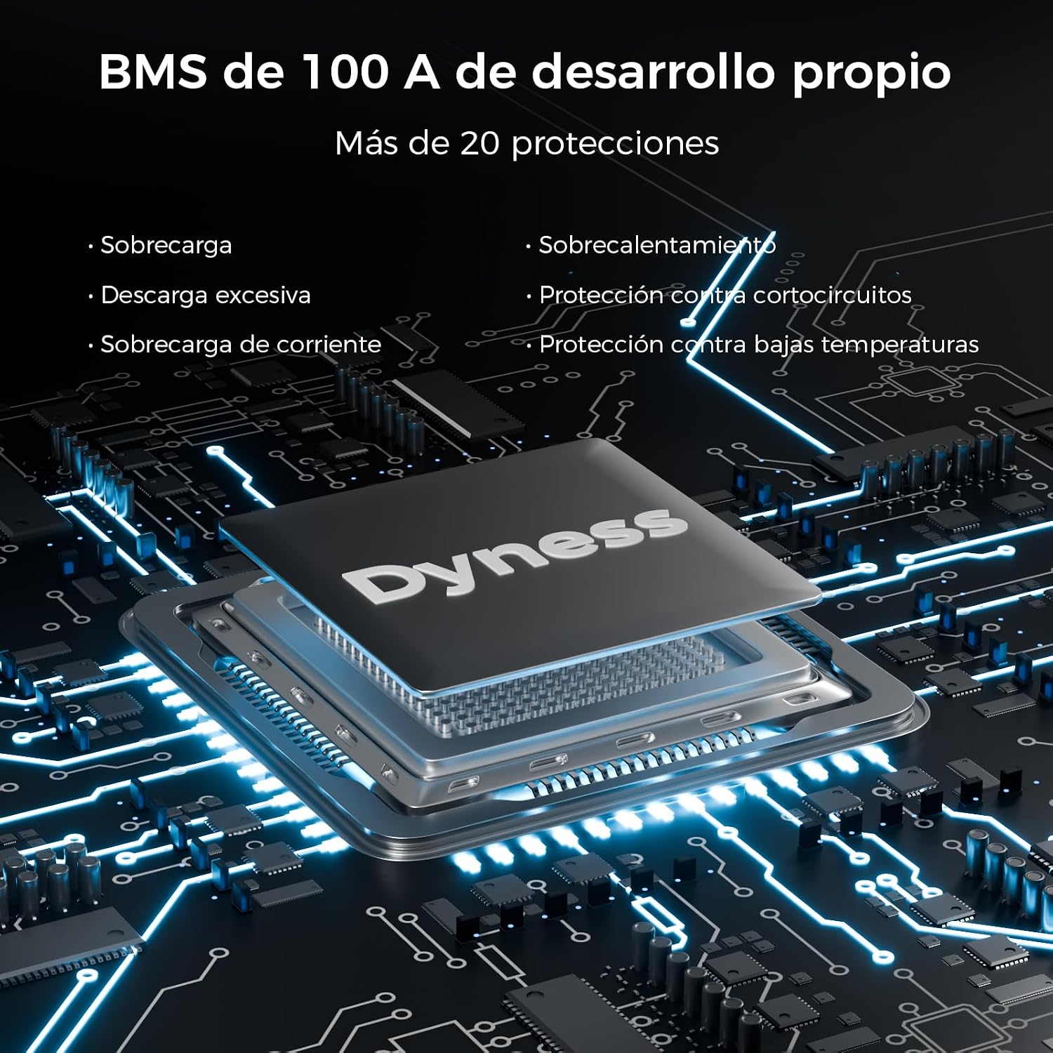 Thumbnail 5 de Dyness Batería Litio 24V 100Ah LiFePO4 con BMS 100A