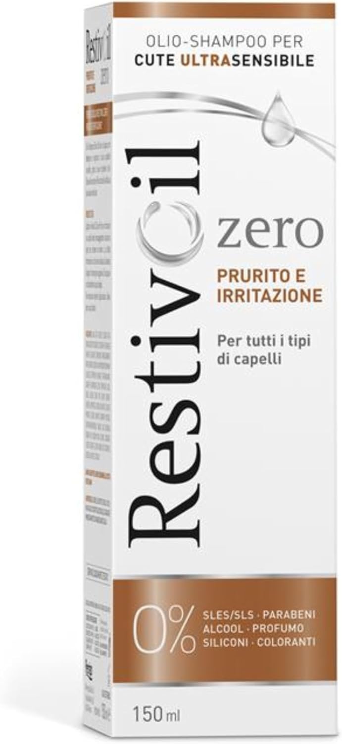 Detalle de RestivOil Zero shampoo anti prurito 150 ml
