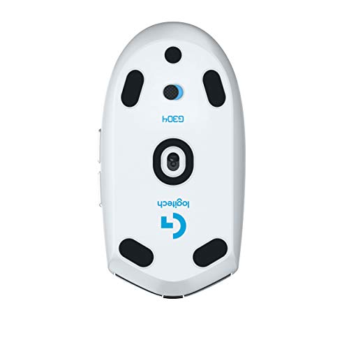 Detalle 2 de Logitech G305 Lightspeed: Ratón Gaming Inalámbrico ligero con sensor HERO 12K (Blanco)