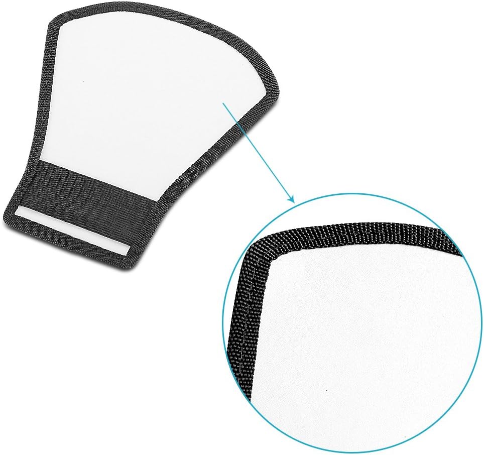 Thumbnail 5 de Neewer diffuseur flash argent/blanc (réflecteur double face) pour Speedlite