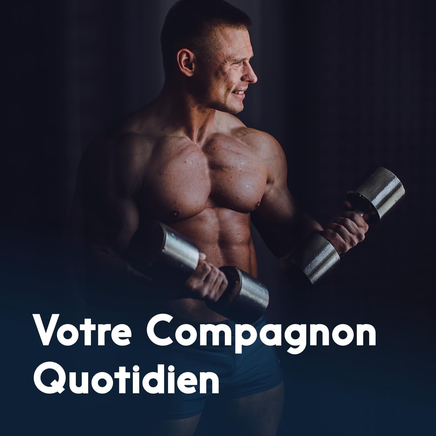 Detalle de Créatine Monohydrate Poudre 1000 g – Mesh 200, goût neutre, vegan – testée en laboratoire