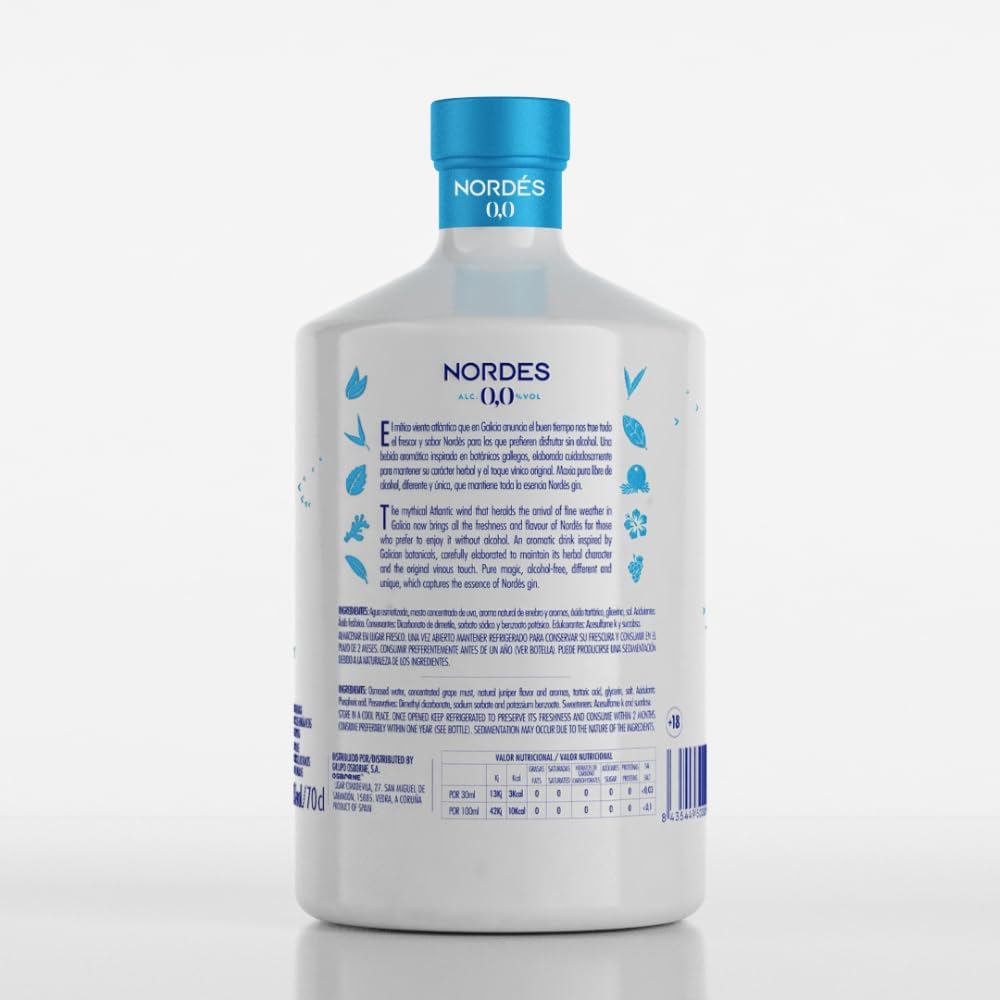 Thumbnail 1 de Nordés 0,0% Bebida sin Alcohol 70cl 🍃
