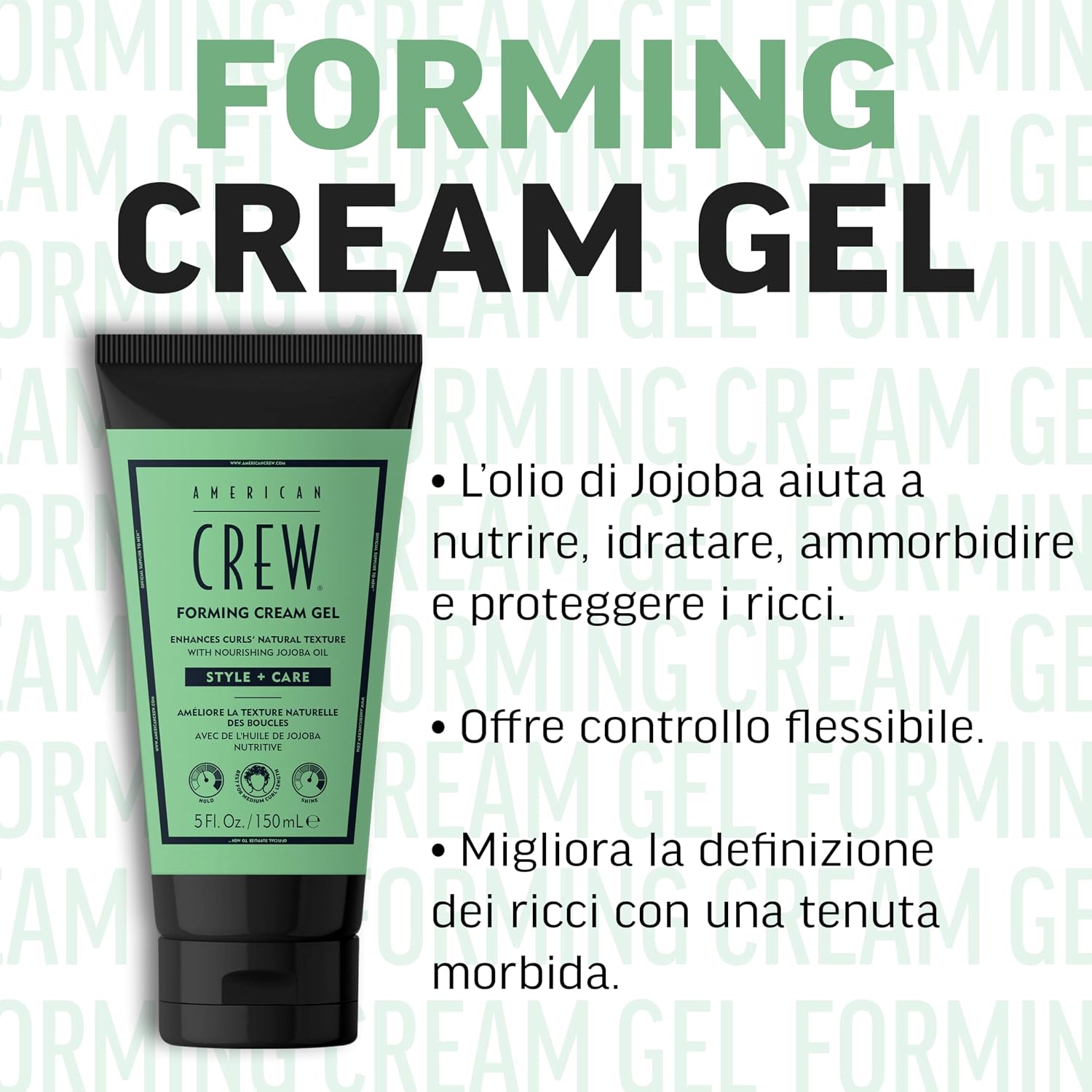 Thumbnail 2 de American Crew Forming Cream Gel 150ml