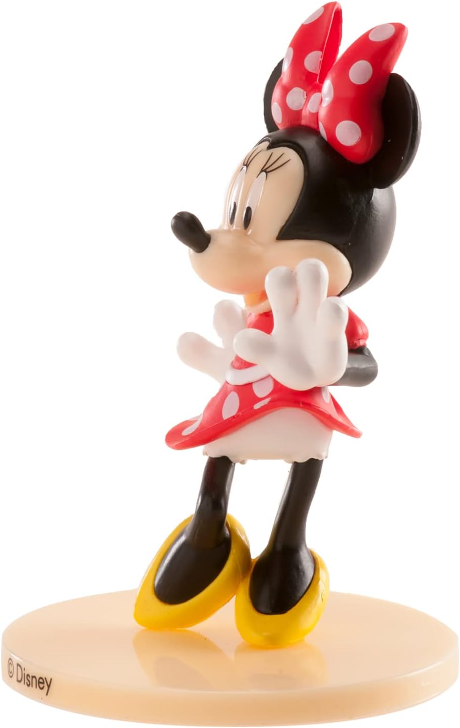 Thumbnail 1 de Décoration de gâteau Dekora Minnie Mouse en PVC (figurine Minnie pour gâteau) 9 cm, multicolore