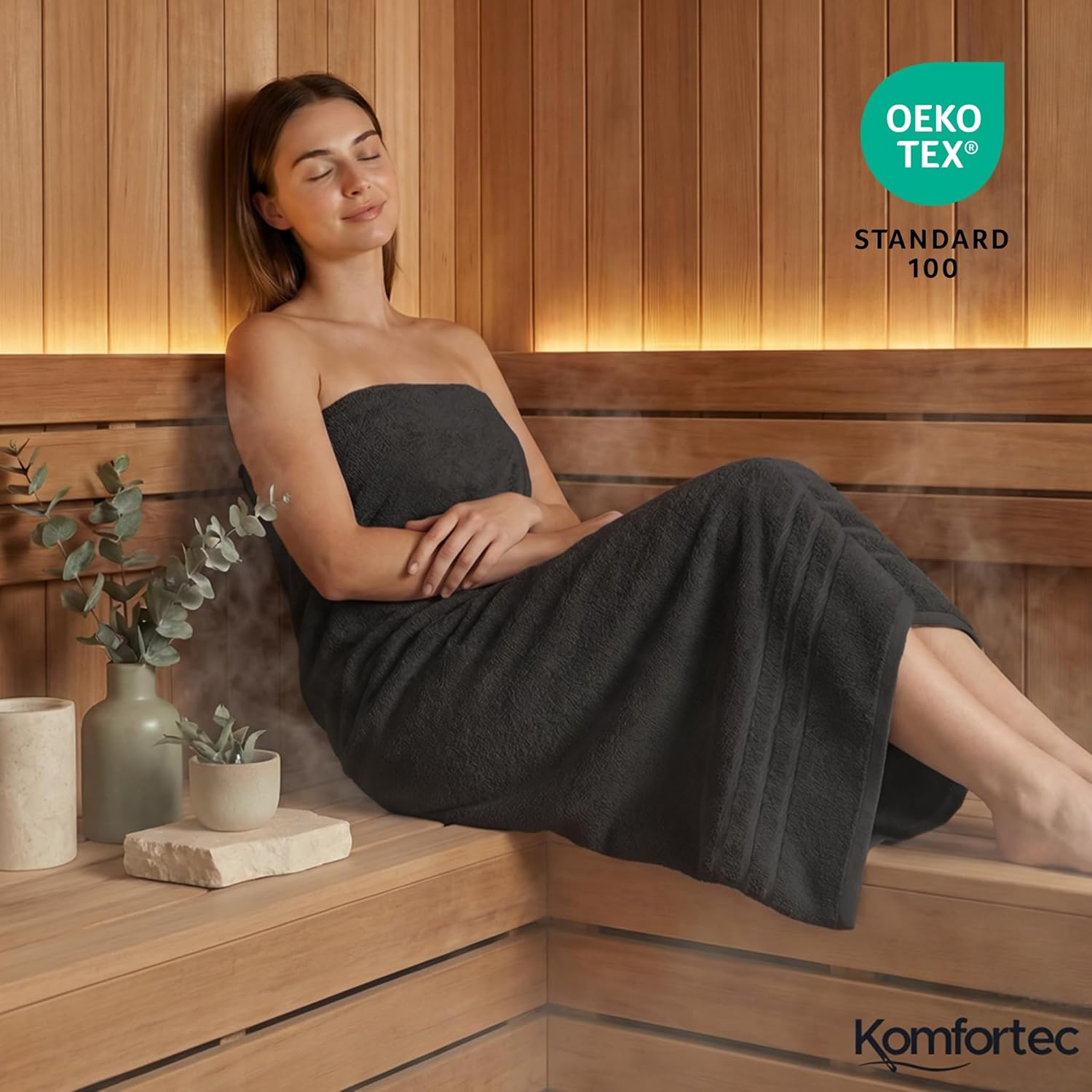 Thumbnail 4 de Komfortec Asciugamani Jumbo 80x200 cm