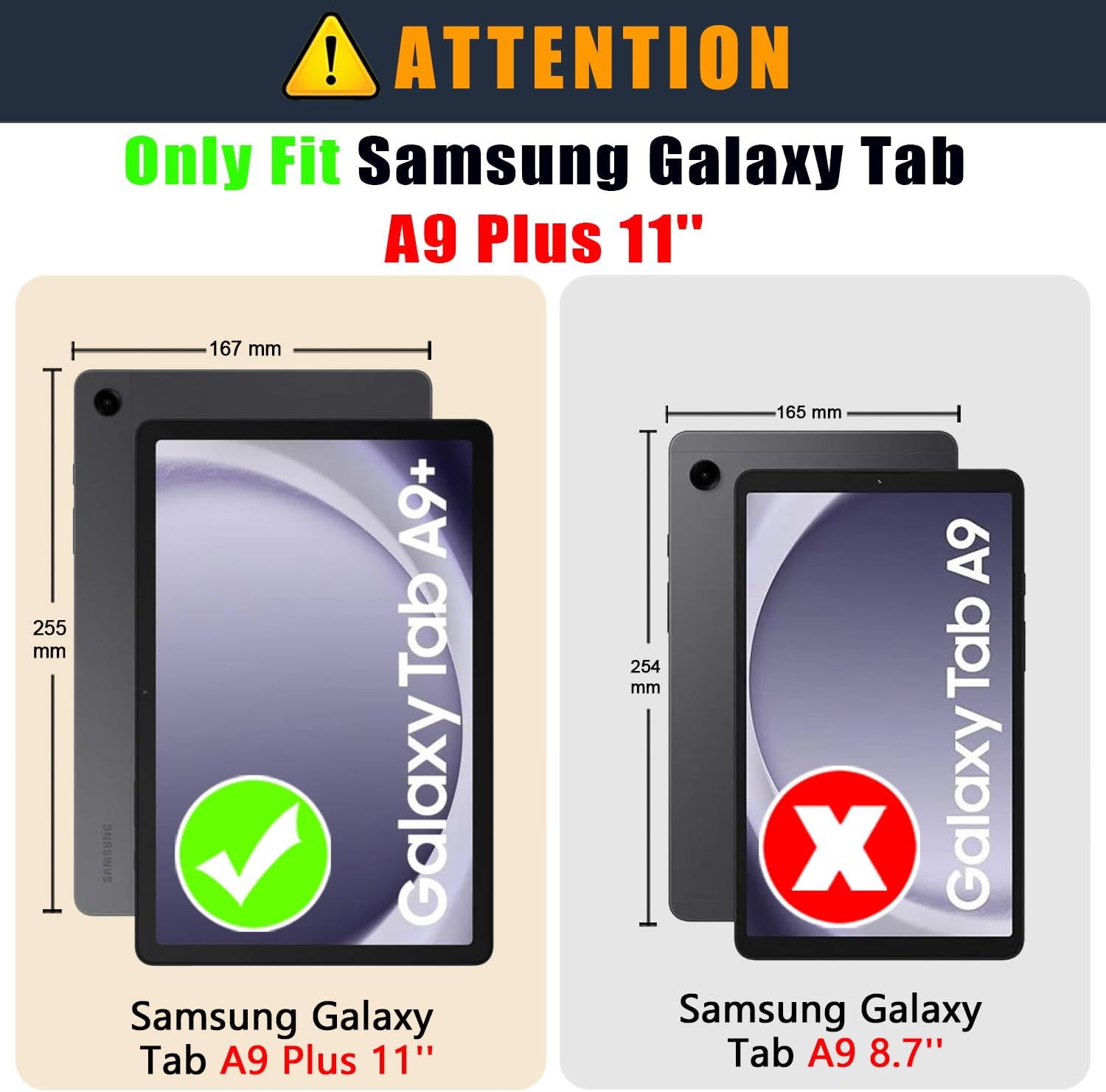 Thumbnail 1 de Acelive Case Cover for Galaxy Tab A9 Plus 11 inch