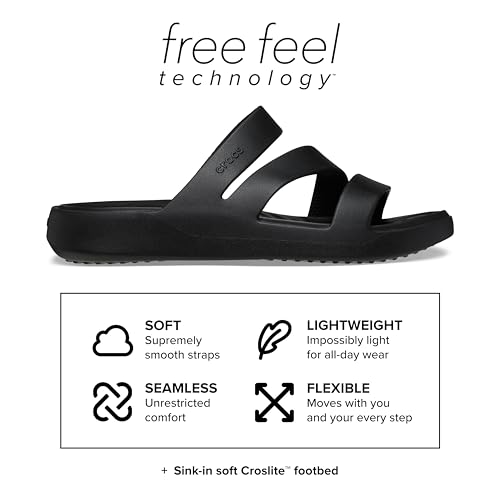 Thumbnail 7 de Crocs Getaway Strappy Sandalias Mujer – Quartz, 36/37 EU