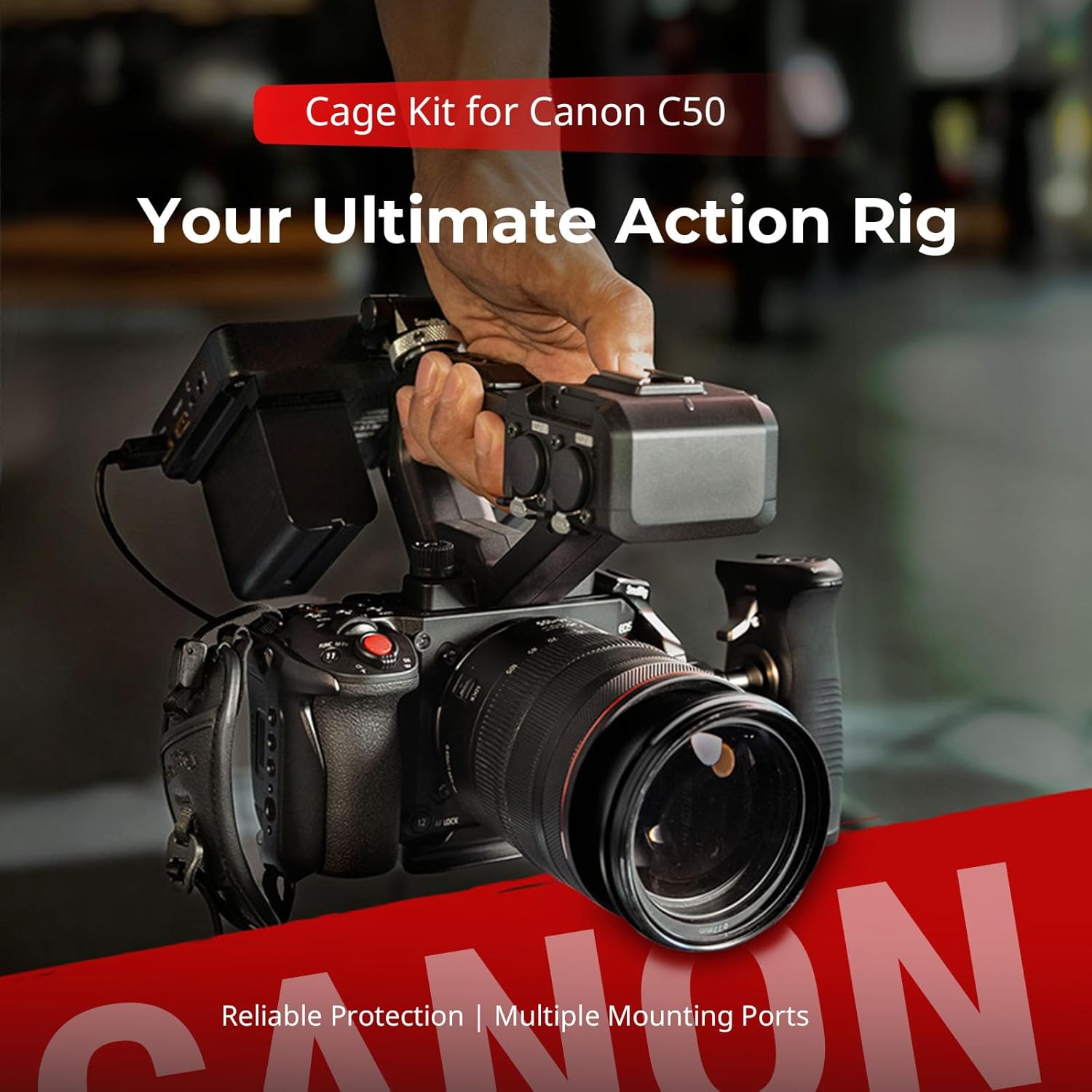 Detalle 2 de SmallRig Kit gabbia per Canon EOS C50 5657