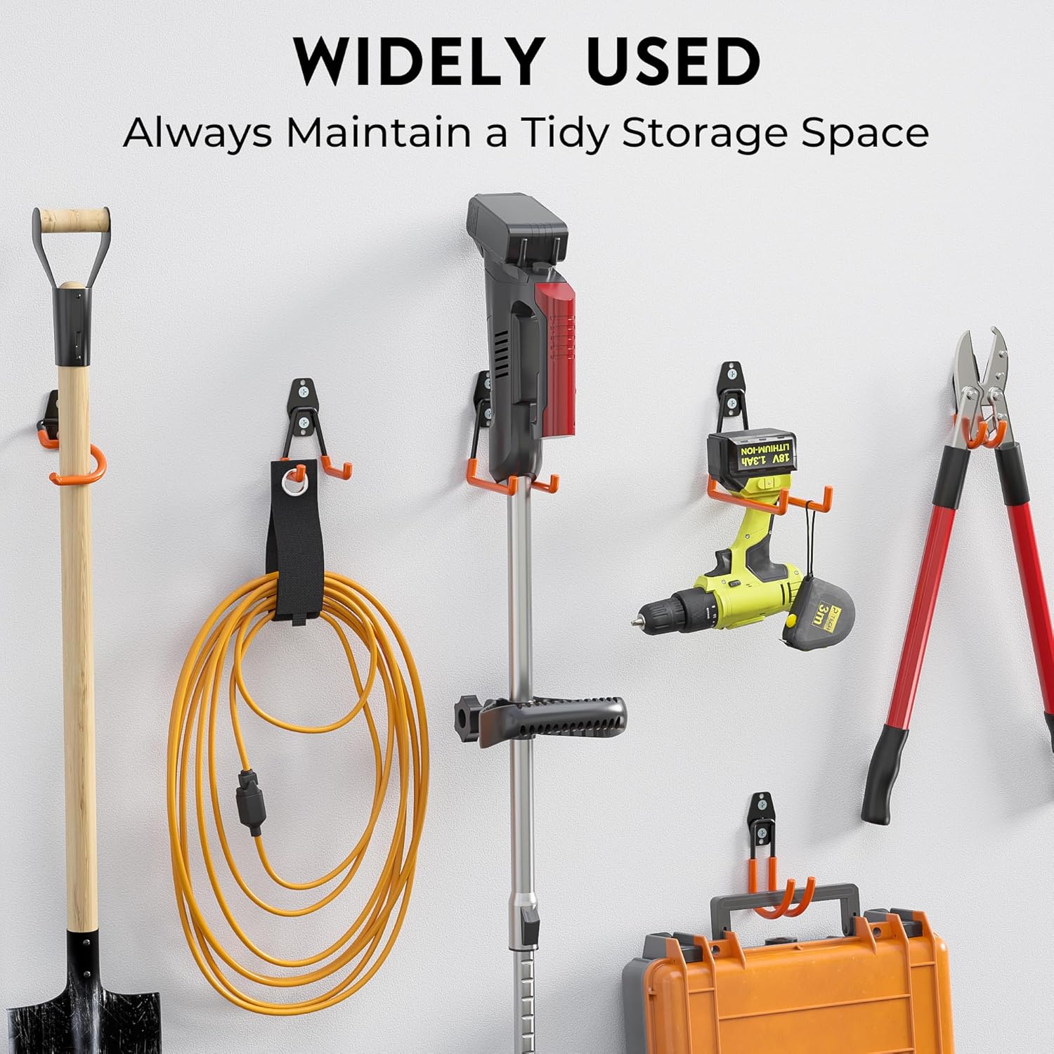 Thumbnail 2 de BONTEC Wandhaken Set 18 Stück für Garage