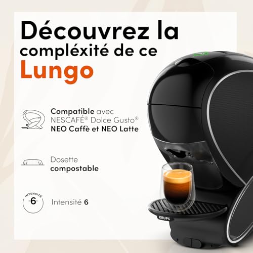 Detalle de NESCAFÉ Dolce Gusto NEO Lungo – 72 dosettes compostables pour machine NEO