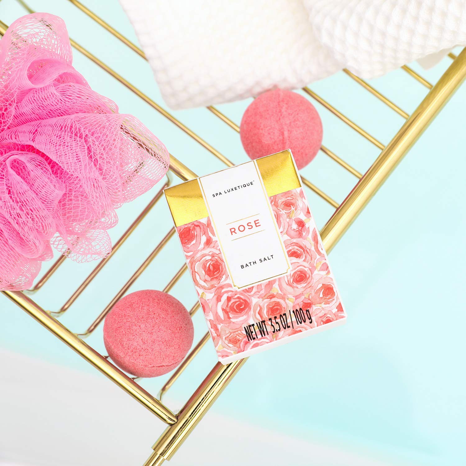 Detalle 2 de SPA LUXETIQUE Valentinstag Bade Geschenkset 8tlg