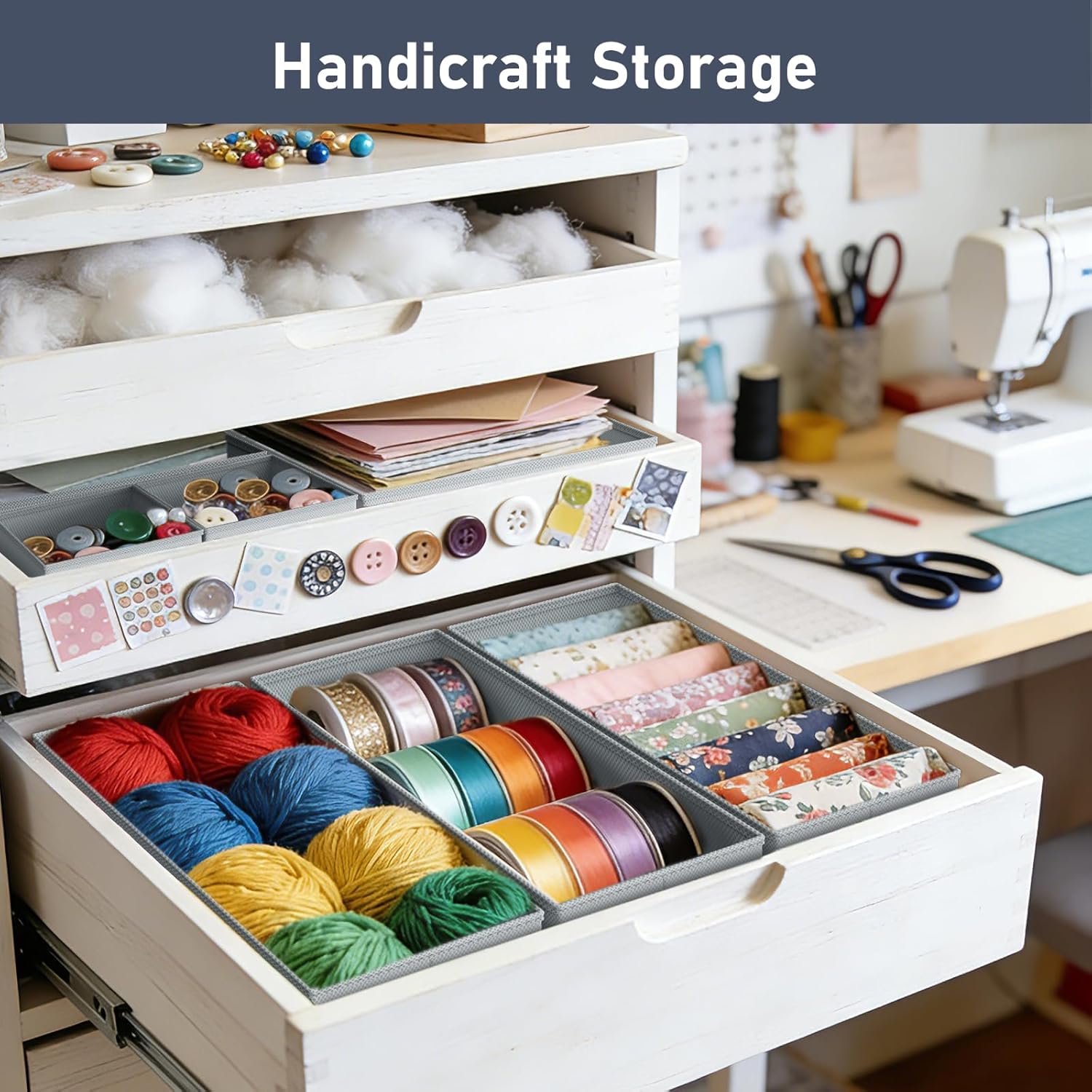 Thumbnail 6 de DIMJ 12 Pack Drawer Organisers for Underwear and Socks