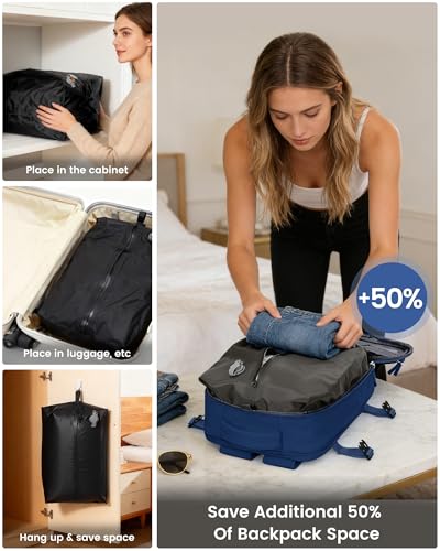 Thumbnail 7 de SZLX Mochila al Vacío con Bomba – Cabina 40x30x20 cm, Impermeable para Portátil, Compatible con Ryanair/EasyJet/Wizz Air