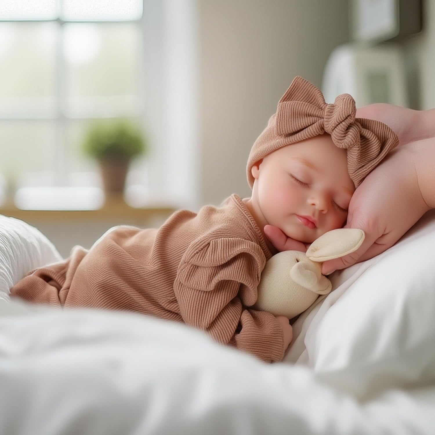 Thumbnail 4 de BABESIDE 16-Inch Weighted Silicone Baby Doll (Full Body, 4.4 lbs) — Waterproof Realistic Reborn Doll for Kids 3+ & Collectors