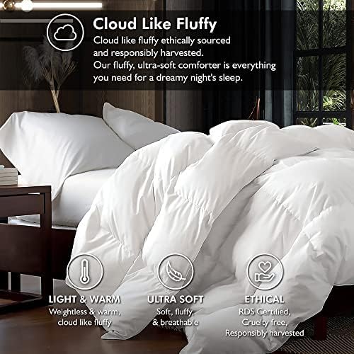 Detalle de Luxurious King/California King Goose Down Comforter 58 oz.