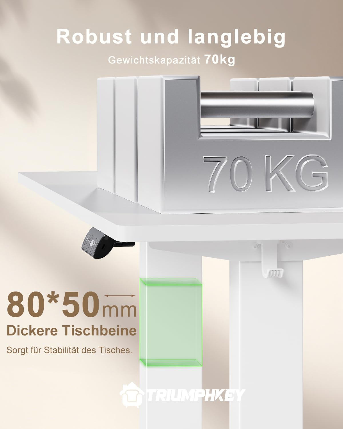 Thumbnail 5 de TRIUMPHKEY TRIUMPHKEY Schreibtisch 180x80 USB