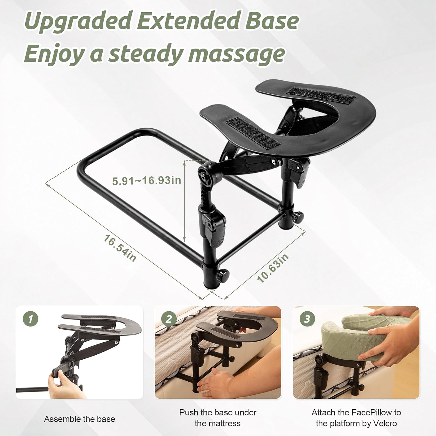 Detalle 2 de Cxgros Massage Headrest for Bed 3.5 lb