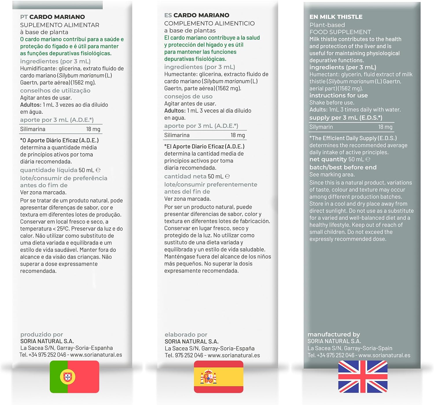 Thumbnail 6 de Soria Natural Cardo Mariano Extracto 50ml