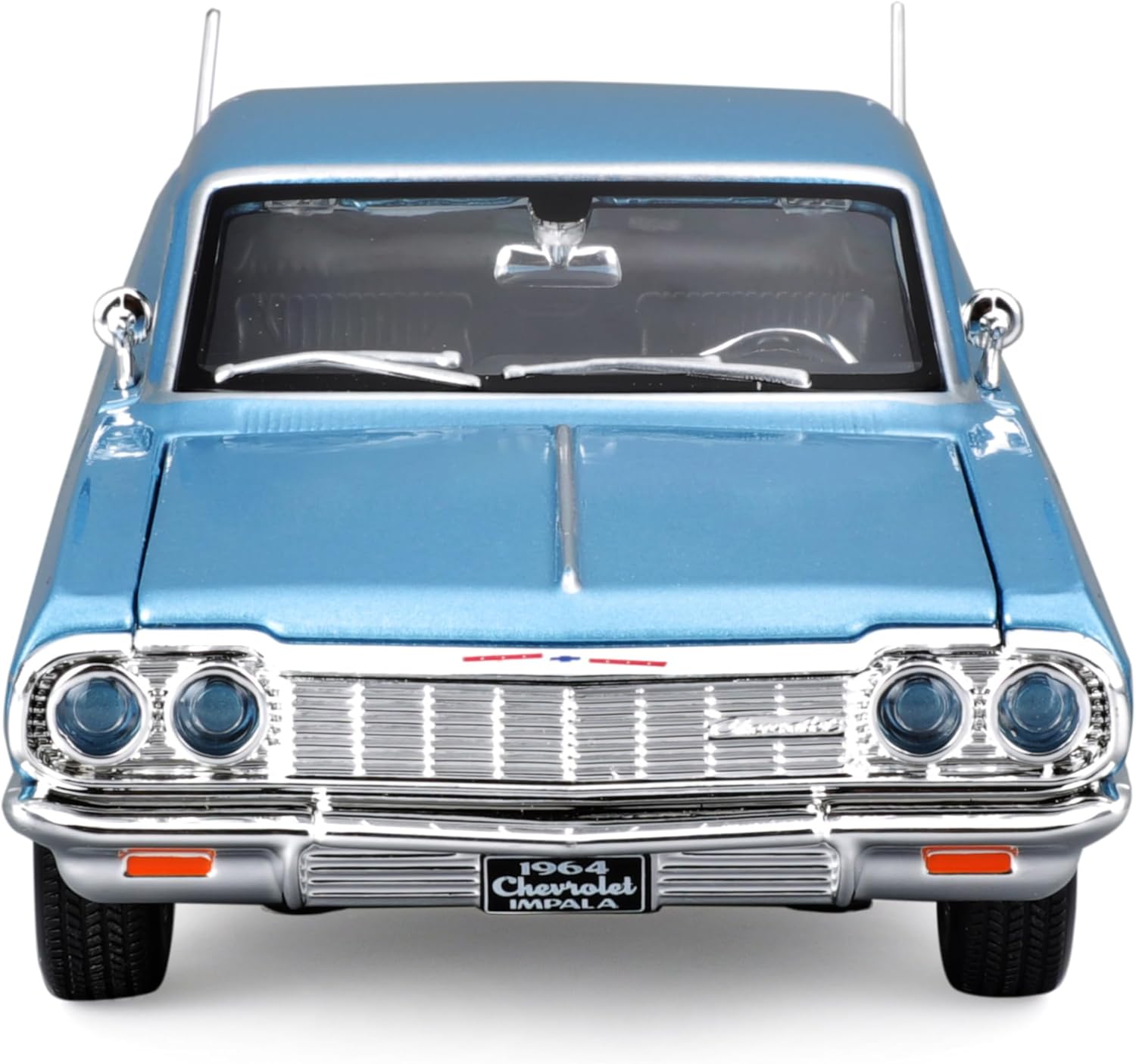 Thumbnail 1 de Maisto Chevrolet Impala (1964) „Special Edition“ in blau – Modellauto 1:24 mit beweglichen Teilen