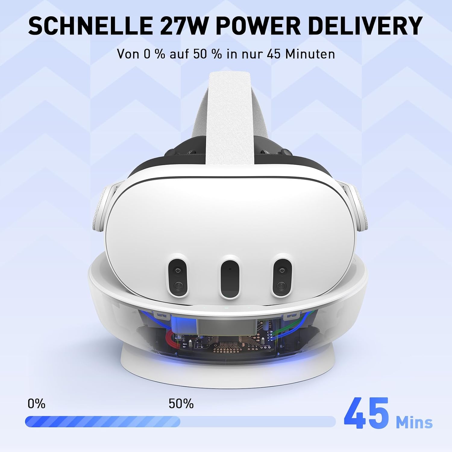 Detalle de PRISMXR VR Ladestation für Quest 3