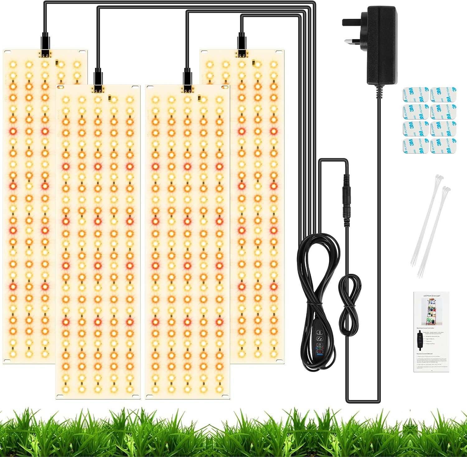 Detalle de OFFCUP Grow Lights 4pcs 5000K LED for indoor plants ๐ฑ