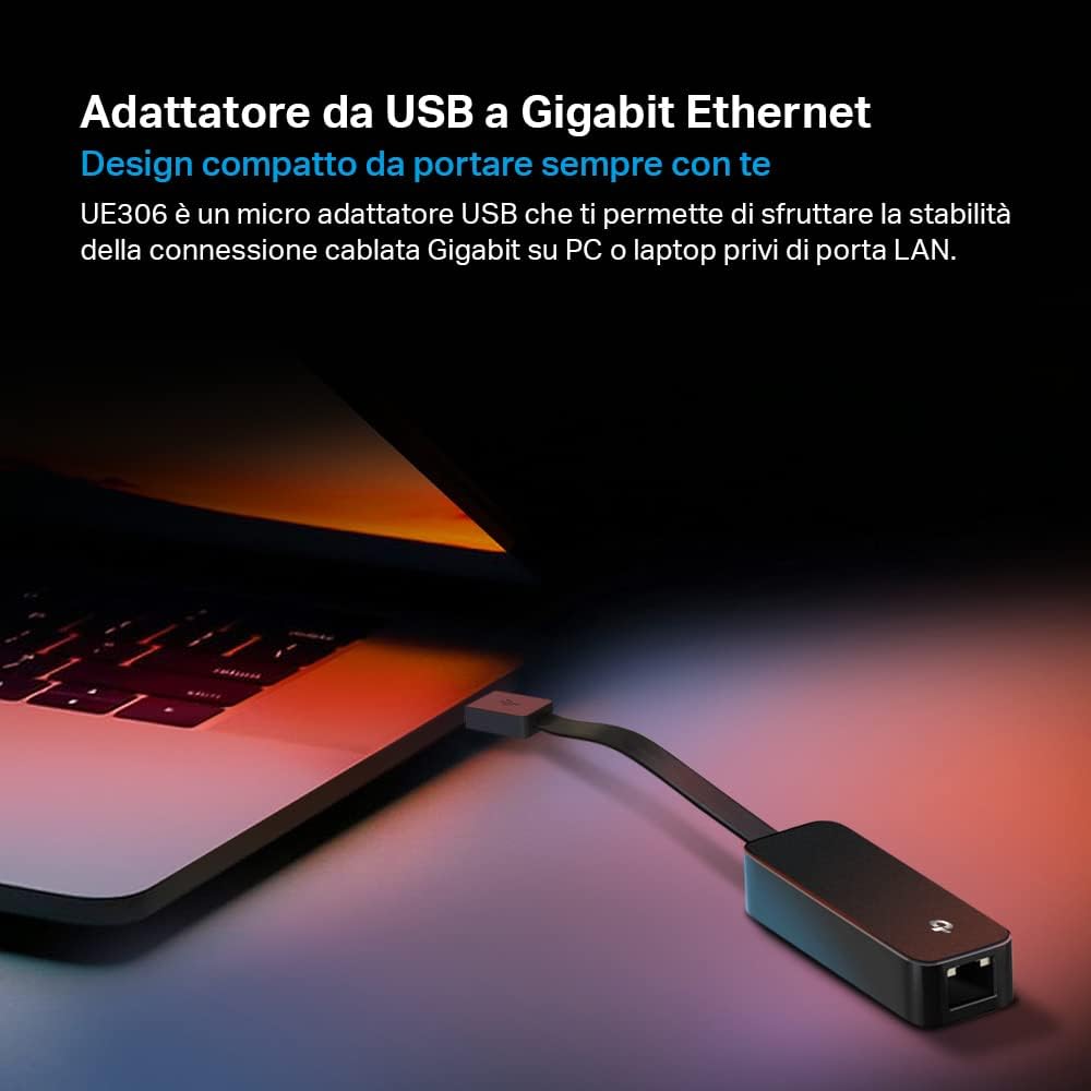 Thumbnail 3 de TP-Link UE306 Adattatore USB 3.0 a Ethernet Gigabit 📡