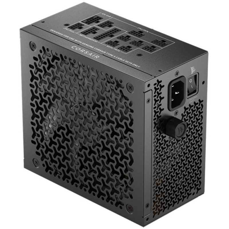 Detalle 2 de Corsair RM1000x Shift: Fuente de alimentación modular 1000W Gold ATX 3.1 con ventilador ajustable