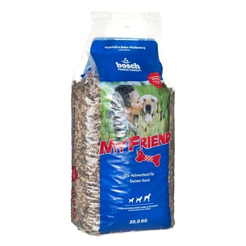 Detalle de Bosch My Friend Kroketten – Hundefutter für ausgewachsene Hunde aller Rassen, 20 kg