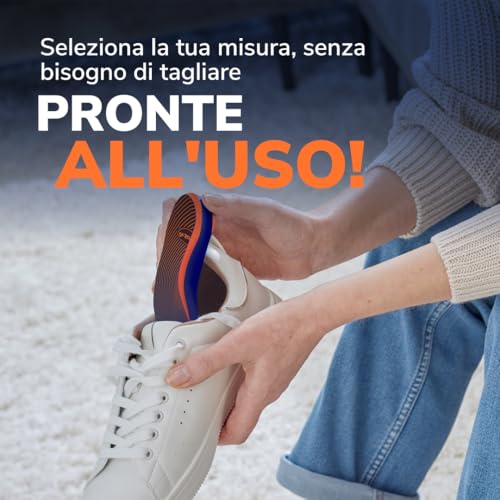 Thumbnail 7 de Dr. Scholl’s Advanced Pain Relief: Solette ortopediche per scarpe e stivali, supporto arco plantare e ammortizzazione fino a 150 kg (taglia 42-42.5)