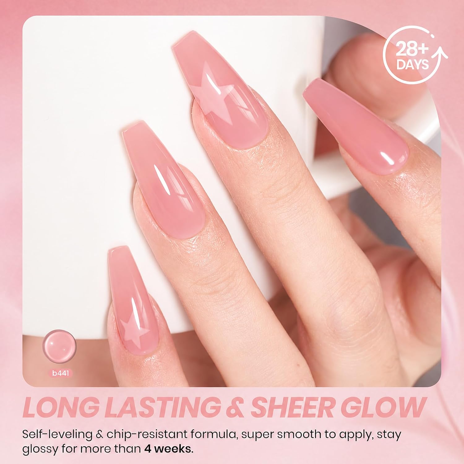 Detalle de Beetles UV-Gel Nagellack Nude Cremebraun, 15 ml (LED/UV-Lampe erforderlich) – Gel-Nagellack für DIY & Heimmaniküre